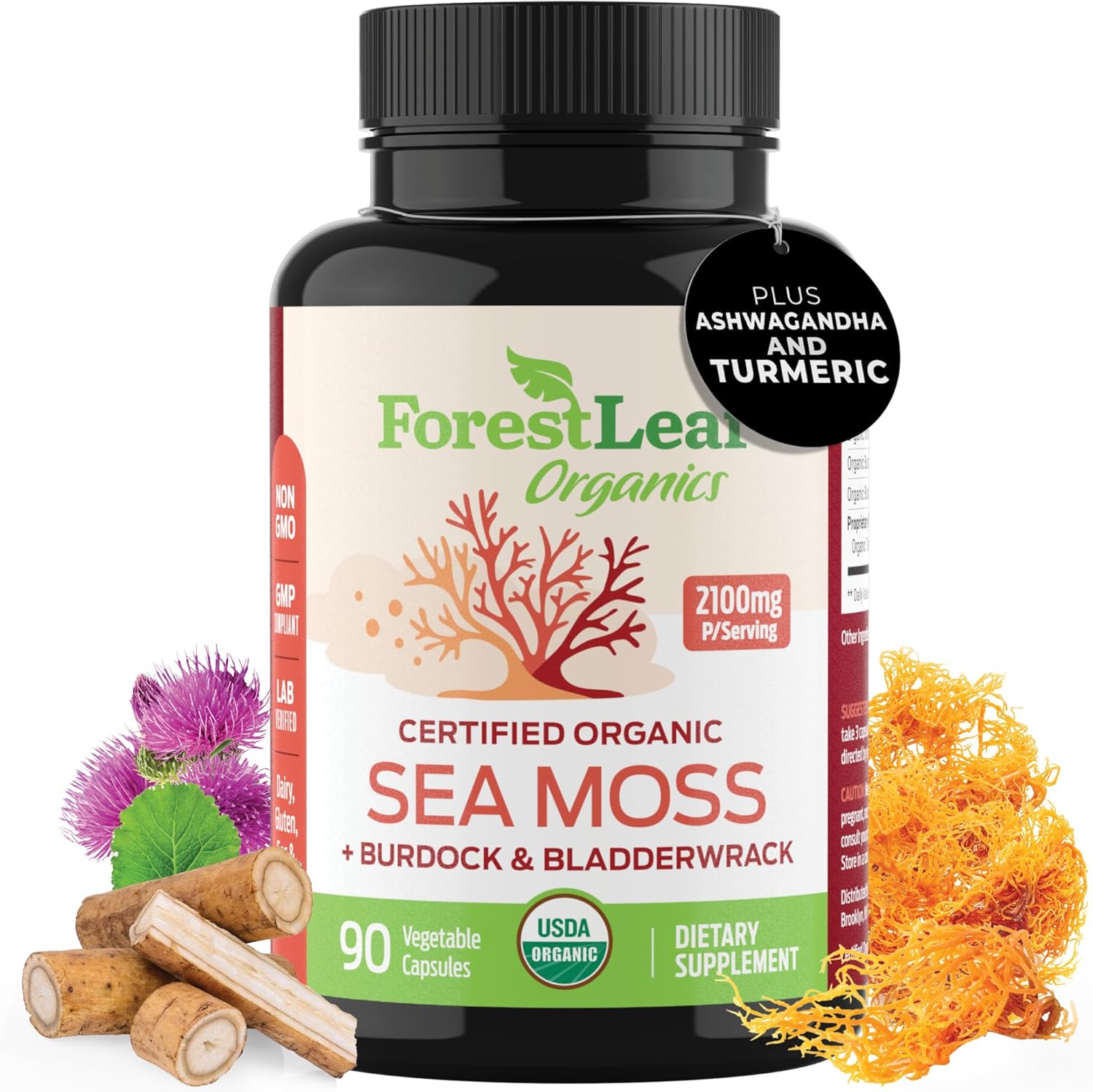ForestLeaf Sea Moss Capsules