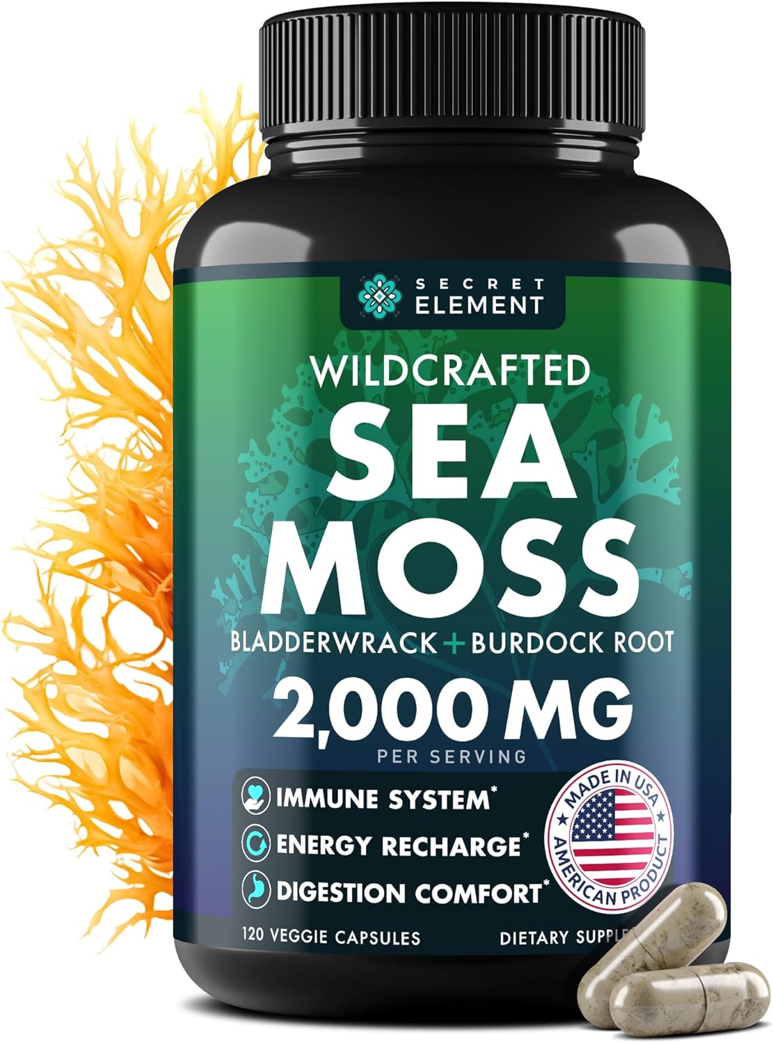 Essential Elements Sea Moss Capsules