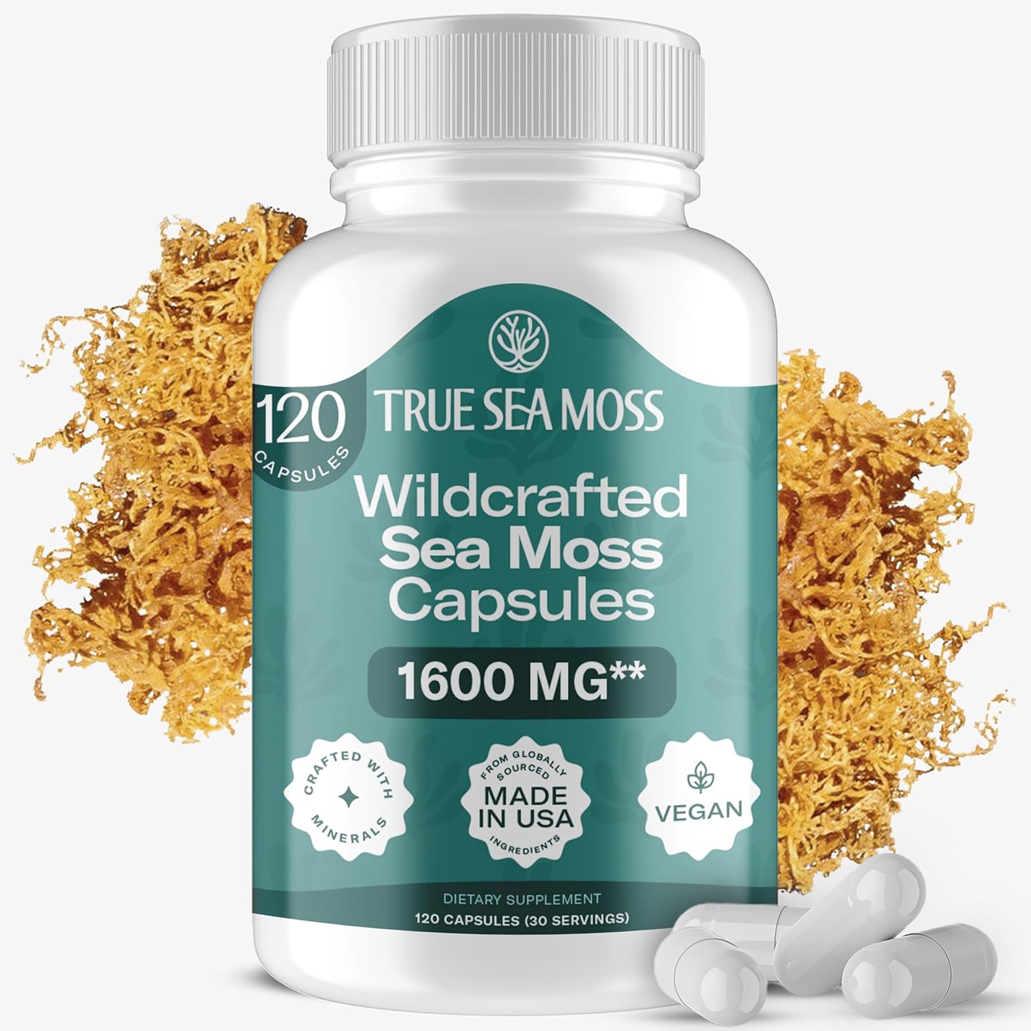 TrueSeaMoss Sea Moss Capsules