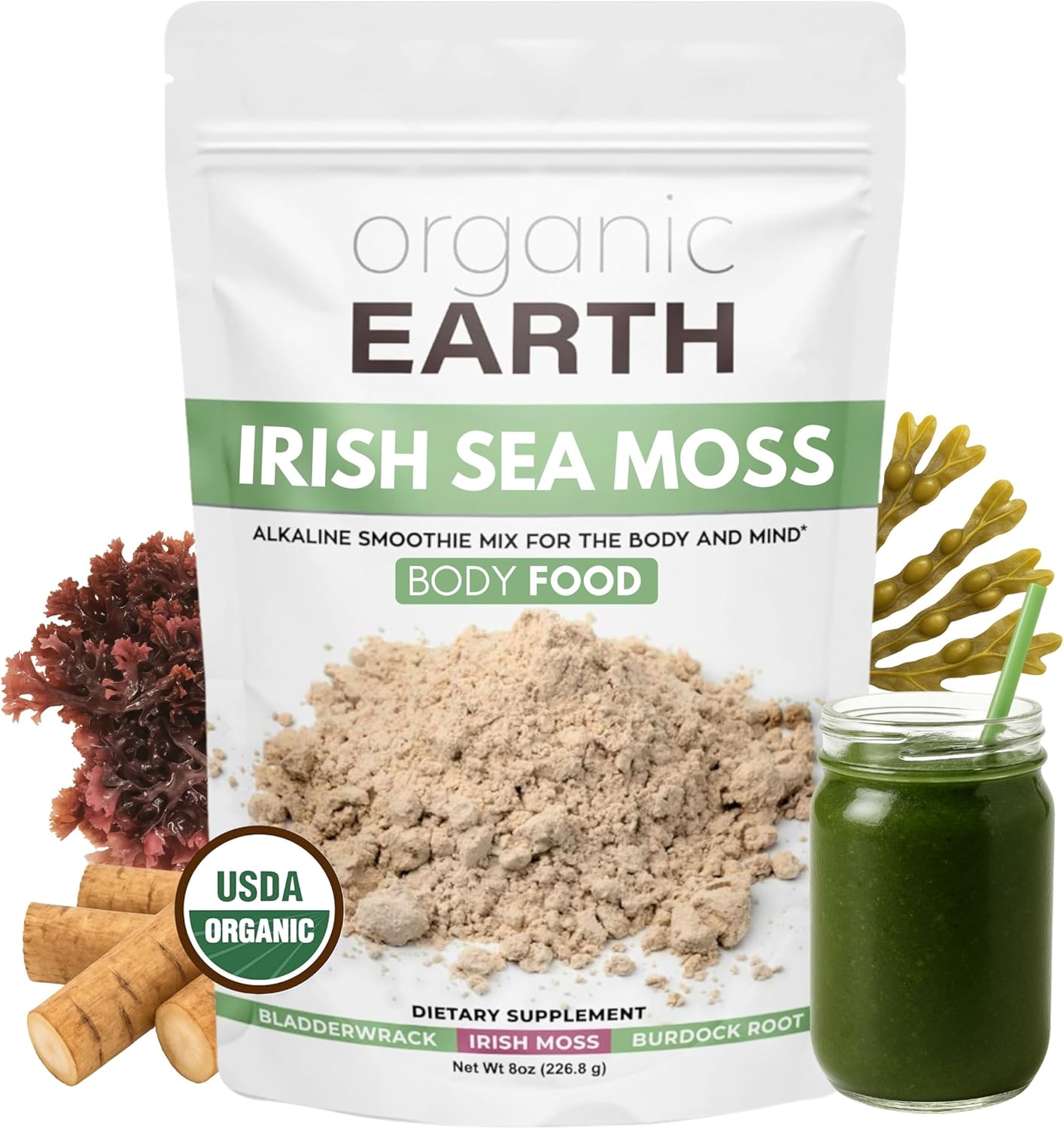 Organic Earth Sea Moss Powder
